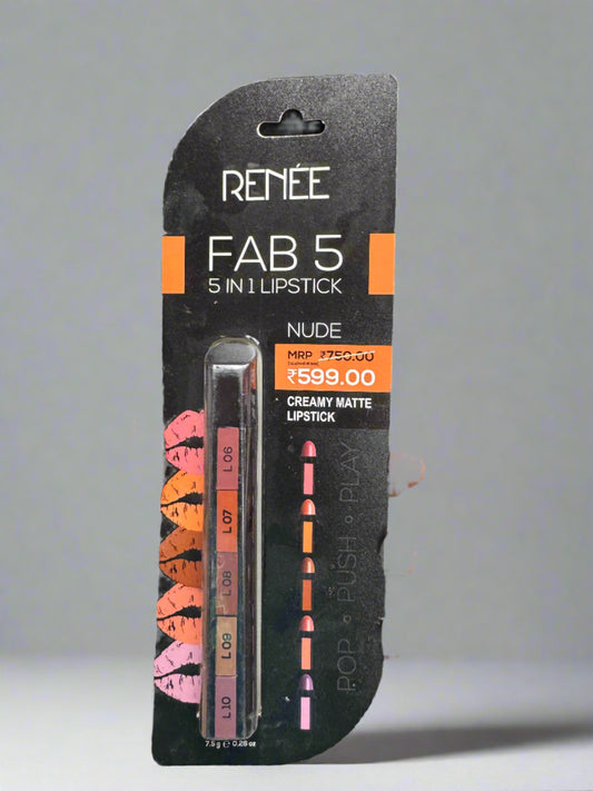 RENEE FAB 5 IN 1 LIPSTICK